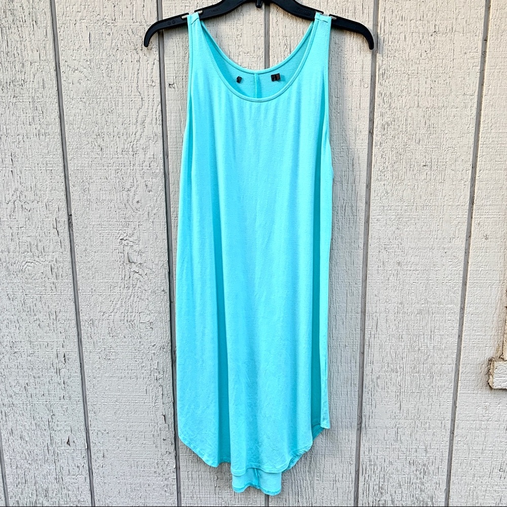 Feel the Piece aqua blue tank dress M / Medium
